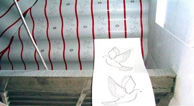 Pattern Artistic Wall Decor Kisi Panels Perforat Aluminju Ceiling Panel